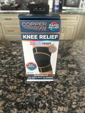 COPPER FIT RAPID KNEE RELIEF HOT/COLD THERAPY NWT